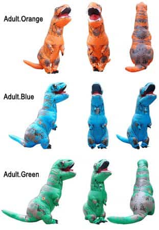 Inflatable dinosaur costume for kids and adults 22