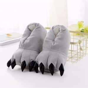 Animal claw slippers plush 15