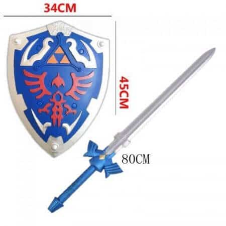 2 Piece Safe Skyward Sword and Shield Cosplay Weapon for Kids 6