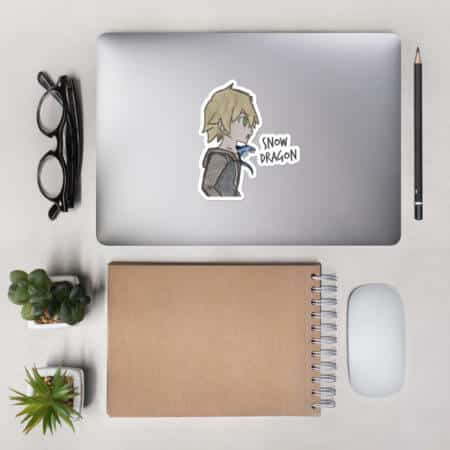SnowDragon Sticker - Bubble-free stickers e.g. for your laptop or smartphone 5