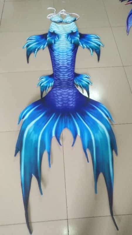 2019 HOT Black Pearl Big Mermaid Tail Kids Adult Women Men Mermaid Tail with Flipper Beach Costumes Mermaid Swimsuits 31