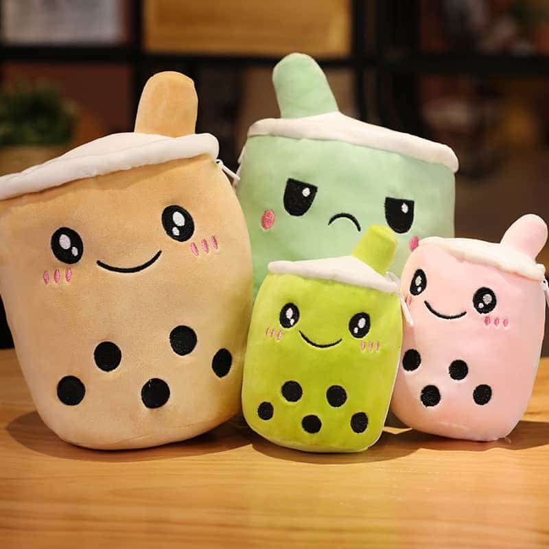 Cute Boba Milk Bubble Tea Plushie Kissen Kuscheltiere 112