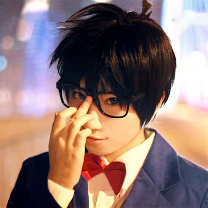 Detective Conan Kudou Shinichi Cosplay Wig 2