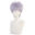 Anime Tokyo Revengers Cosplay Wig With Earrings Takashi Mitsuya Cosplay Short Gray Purple Ombre Wig Cosplay Hair Wig + a wig cap 5