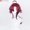 55cm Long Shikanoin Heizou Cosplay Wig Game Genshin Impact Cosplay Gradient Heat Resistant Synthetic Hair Party Wigs + Wig Cap 6