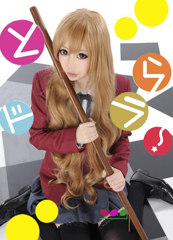 Toradora! Aisaka Taiga 80cm Wig 5