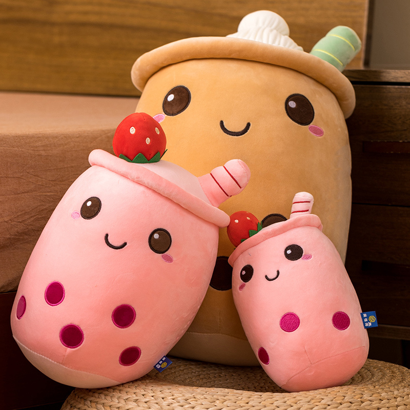 Cute Boba Milk Bubble Tea Plushie Kissen Kuscheltiere 85