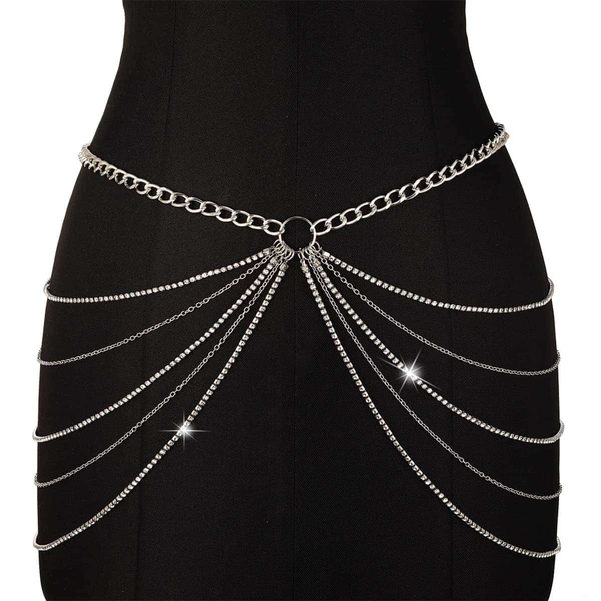 Körperkette Rave Club Party Kette Eboy Egirl 19