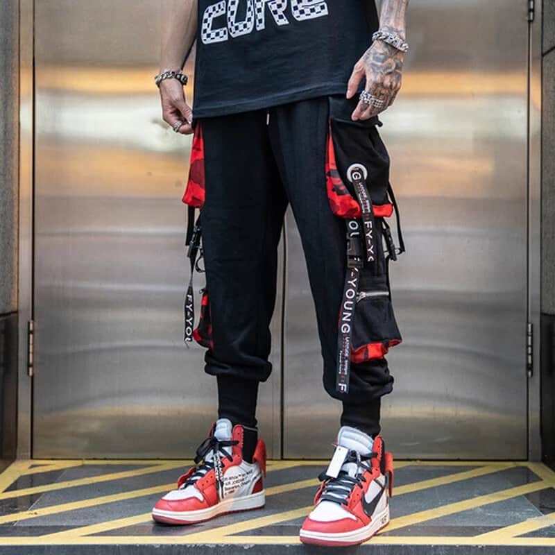 Techwear Hose Herren Damen Eboy Egirl Cyberpunk Streetwear 2