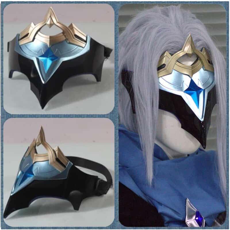 Anime Genshin Impact The Doctor Il Dottore Cosplay Face Maske Props 5