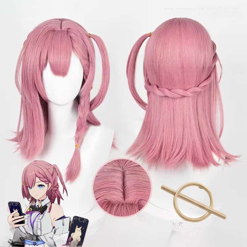 Asta Cosplay Wig Honkai Star Rail 38cm 1