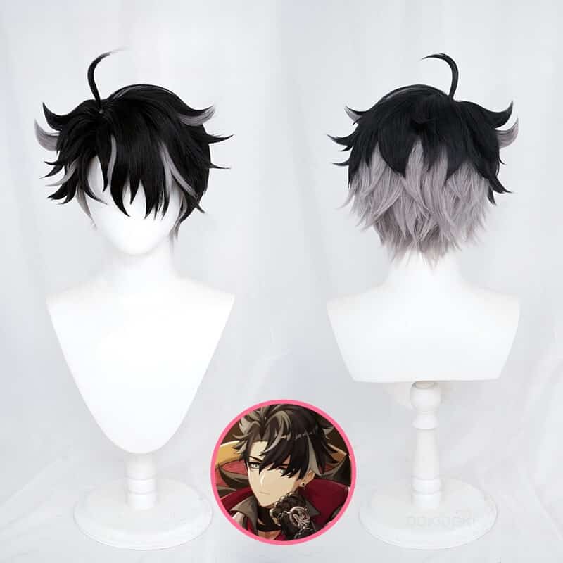 Wriothesley Wig Cosplay Genshin Impact 4