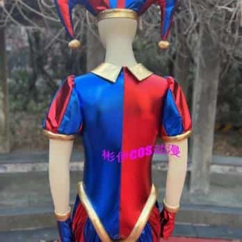 The Amazing Digital Circus Pomni Cosplay Costume Any Size Full Set 12