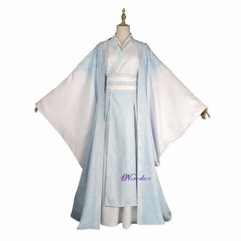 Dao Mo To Shi Wei Wuxian Young/Lan Wangji/Jiang Cheng/Jiang Yanli Grandmaster of Demonic Cultivation Anime Cosplay Costume 15