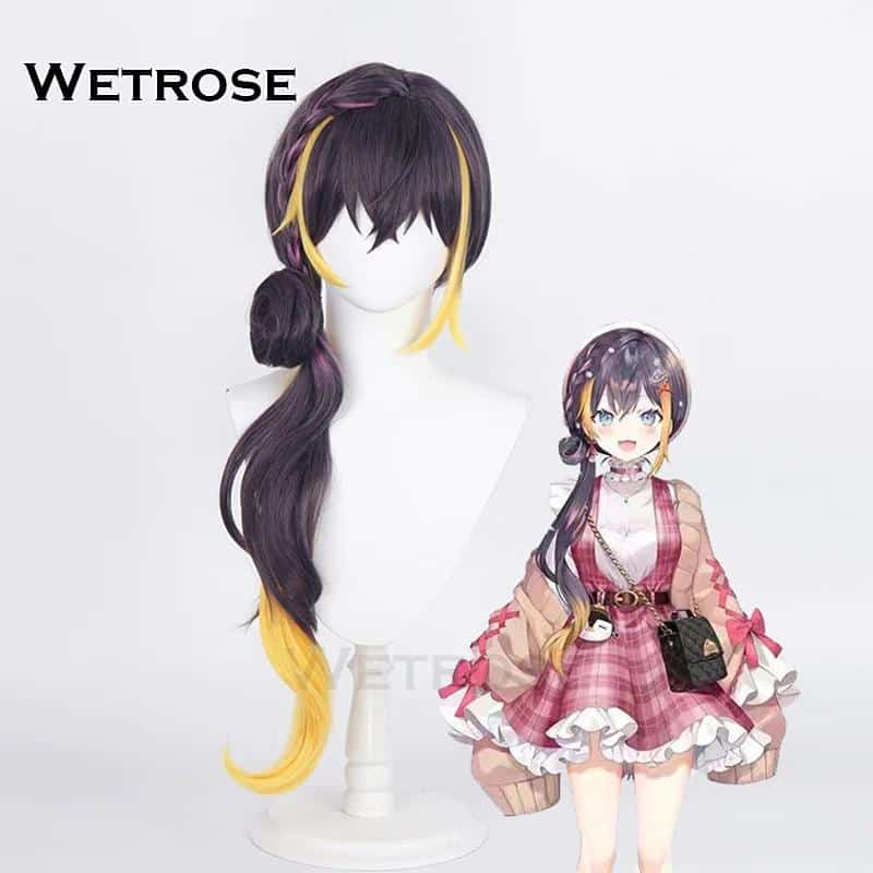 【Wetrose】In Stock Petra 2024 New Cosplay Wig Casual Outfit Dating Dress Nijisanji EN Vtuber 2434 NSNJ Gurin Peto Petwa Penguin 1