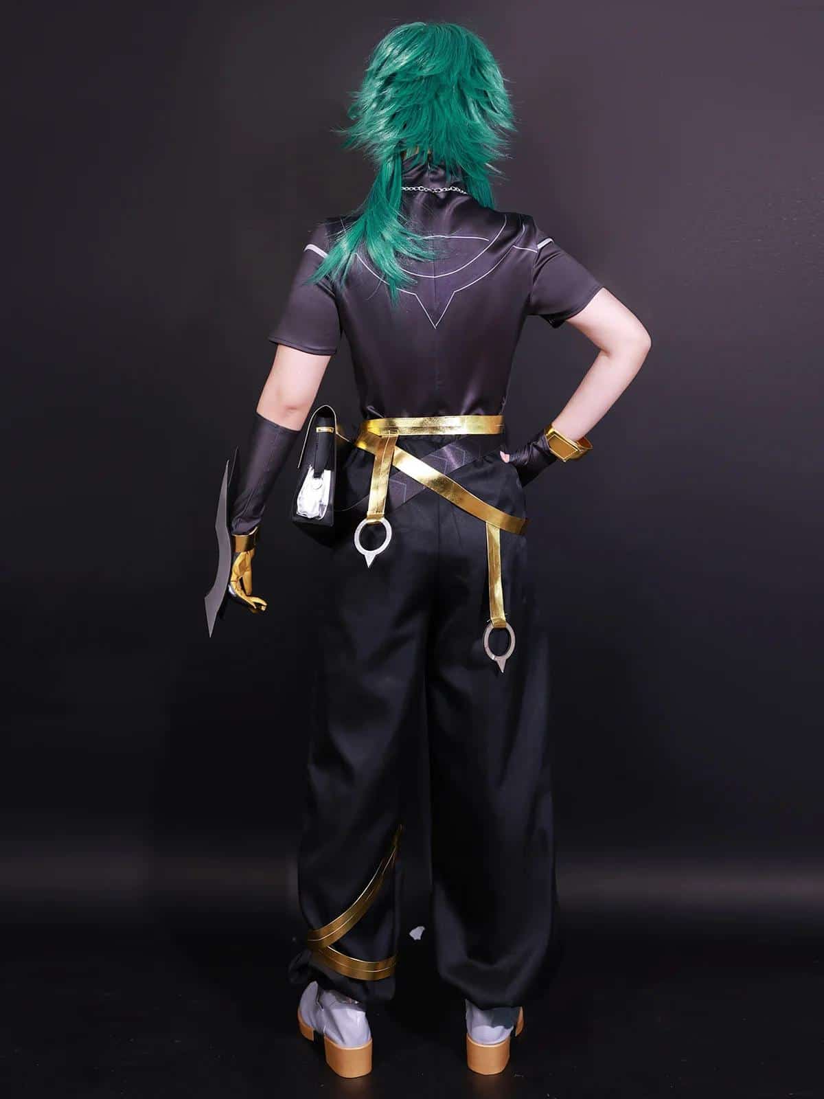 【Ezreal Heartsteel Ez Cosplay Costume League of Legends lol Man Boy Game Cos Full Set Wig Halloween 18