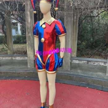 The Amazing Digital Circus Pomni Cosplay Costume Any Size Full Set 10