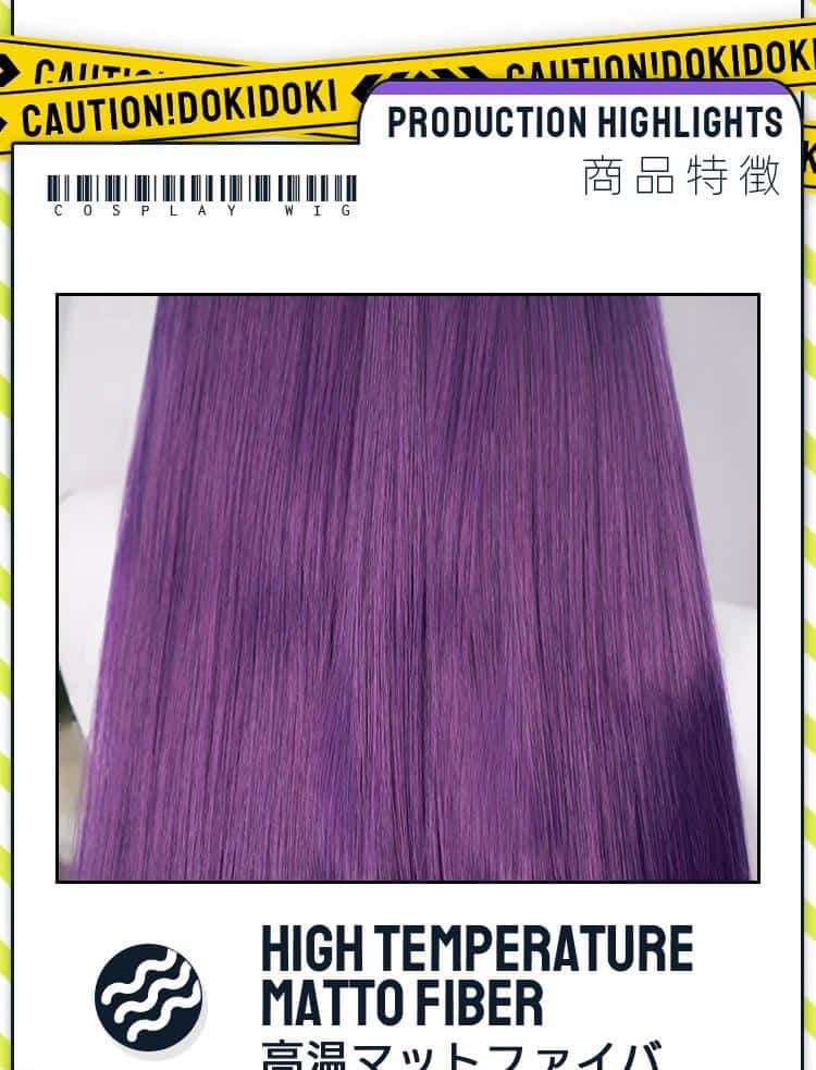 Wig Commision Perücken Styling Service Fern Wig Anime Frieren: Beyond Journey's End Cosplay Wig DokiDoki Women Cosplay Purple Hair Heat Resistant Synthetic Halloween 16 862625905