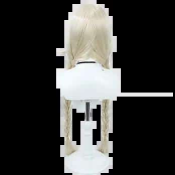 Owari Cosplay Wig Azur Lane Game Beige 90cm Long Off White Heat Resistant 10