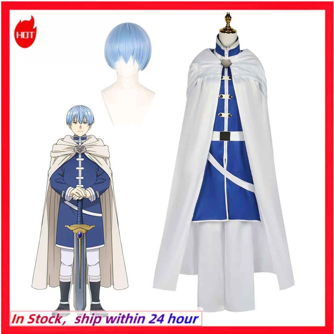 Himmel Cosplay Frieren at the Funeral Anime Kostüm Halloween For Man Clothes 11