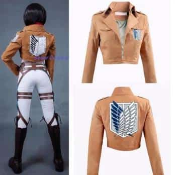 Anime Levi Attack Eren Titan Cosplay Suit Jacket Belts Shingeki no Kyojin Cosplay Cloak Costume Legion Coat Jackets Halloween 7