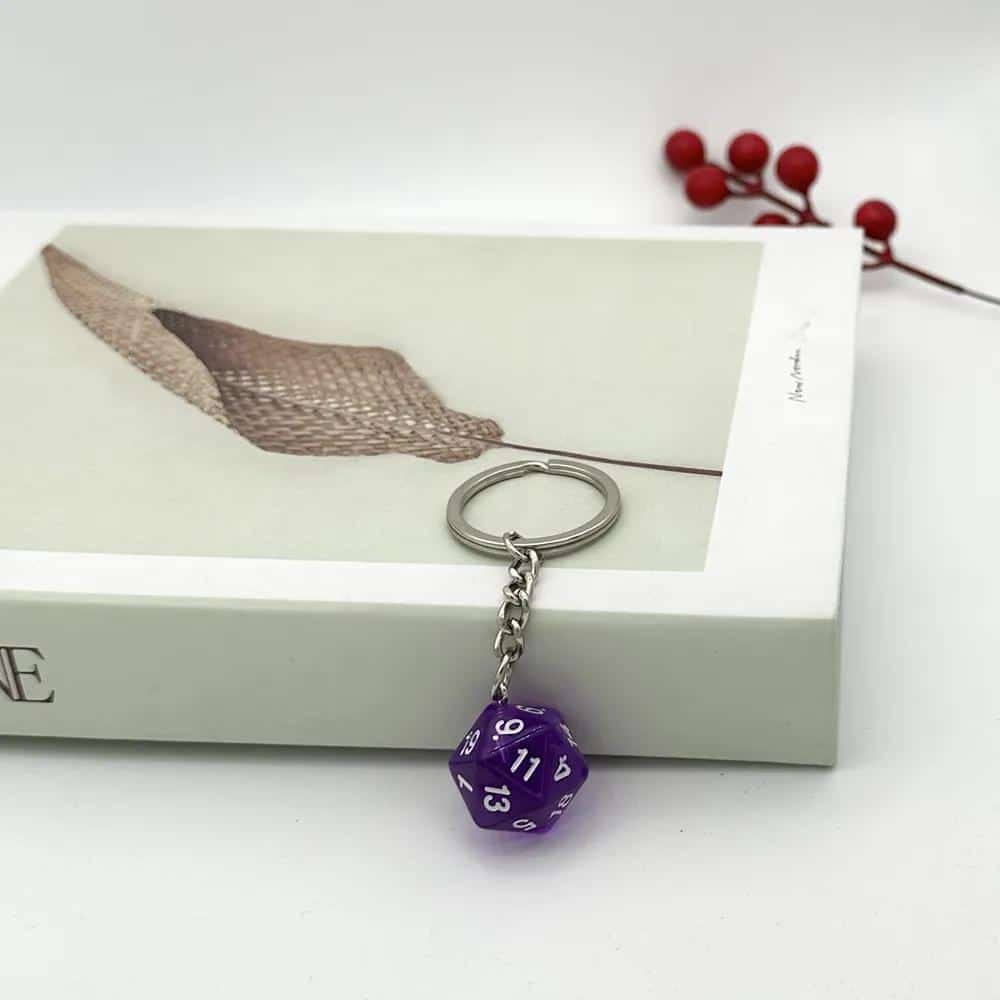 DnD D20 Resin Dice Charm Keychain Handmade Dnd Würfel Schlüsselanhänger 31 DnD D20 Resin Dice Charm Keychain Handmade Dnd Würfel Schlüsselanhänger 9