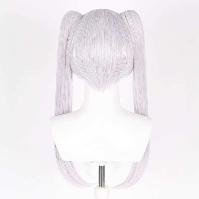 Wig Commision Perücken Styling Service Frieren Fern Wig Anime Frieren At The Funeral Cosplay Kostüm Headwear Girl Ponytail Heat Resistant Wigs Accessories Haare Prop 15 484662333