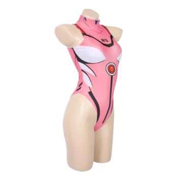 NEON GENESIS EVANGELION Mari Makinami Illustrious Cosplay Kostüm Swimsuit Bikini Beach Anime Summer Set For Girlfriend's Gift 8