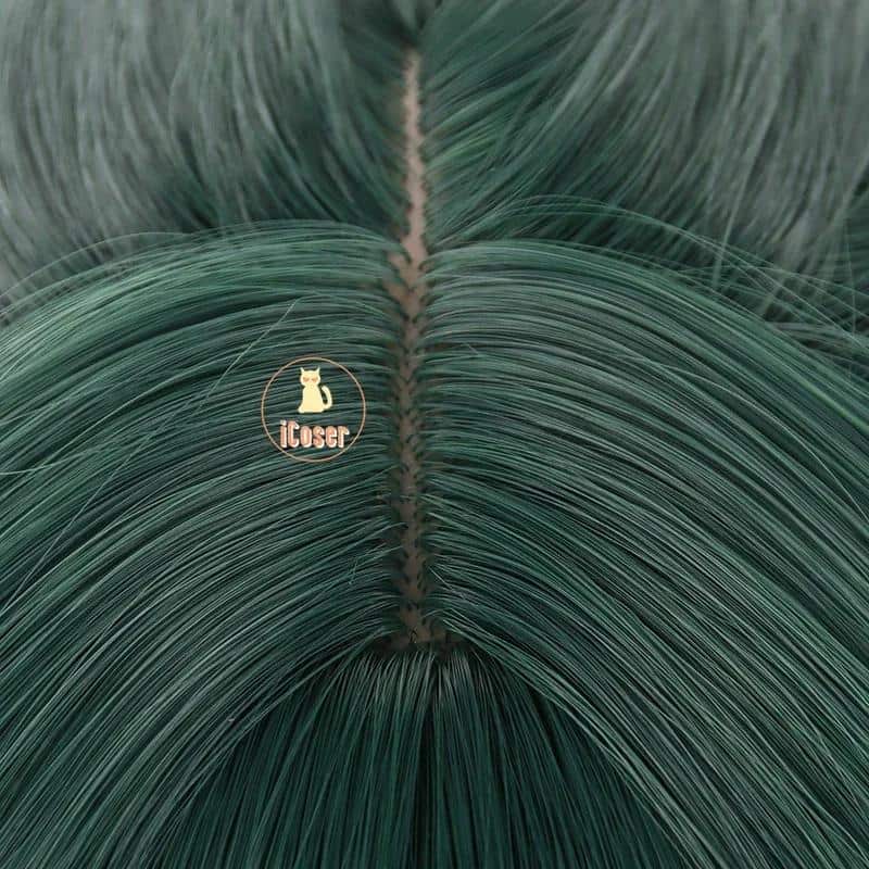 Maomao Cosplay Wig Perücke Anime The Apothecary Diaries Dark Green Long Hair Blue Bow Headwear Kusuriya No Hitorigoto Damen 5 Maomao Cosplay Wig Perücke Anime The Apothecary Diaries Dark Green Long Hair Blue Bow Headwear Kusuriya No Hitorigoto Damen 5