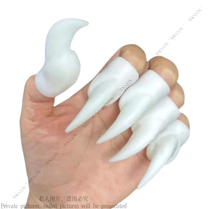 Anime Husk Cosplay Costume Wig Gloves And Claw Assembled Hazbin Cosplay Hotel Daemon Suit Prop Woman Man Set 25