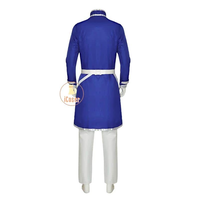 Himmel Cosplay Kostüm Wig Perücke Anime Frieren Beyond Journey's End Cloak Uniform Outfit Blue Hair Herren Damen 16