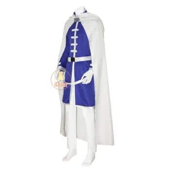 Himmel Cosplay Kostüm Wig Perücke Anime Frieren Beyond Journey's End Cloak Uniform Outfit Blue Hair Herren Damen 8