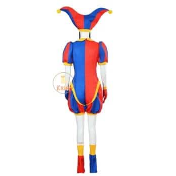 The Amazing Digital Circus Pomni Cosplay Kostüm Uniform Jumpsuit Hat Bodysuit Human für Adult Kids Kostüm Cartoon Cos 9