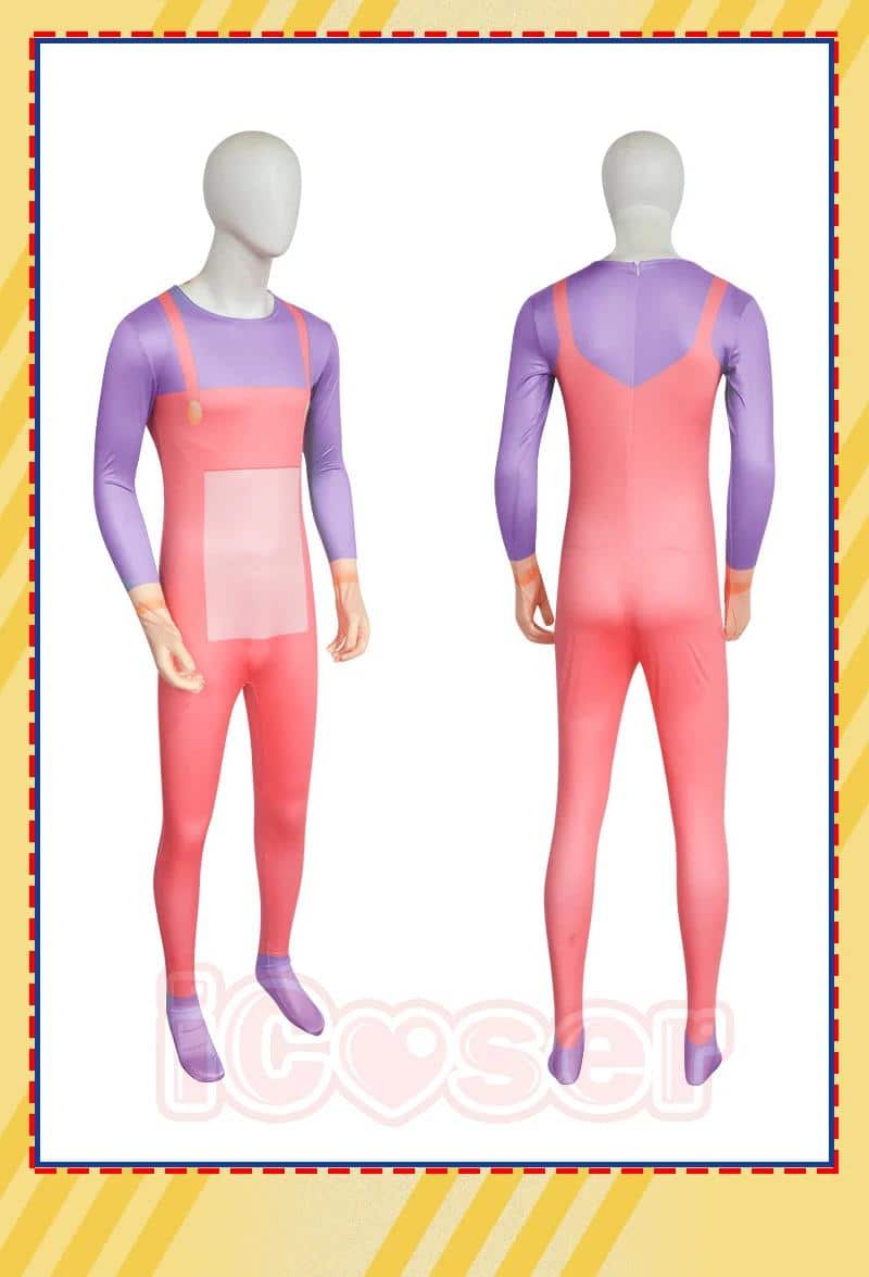 The Amazing Digital Circus Jax Cosplay Kostüm Cartoon Uniform Jumpsuit Pomni für Kids Adult Cosplay 19