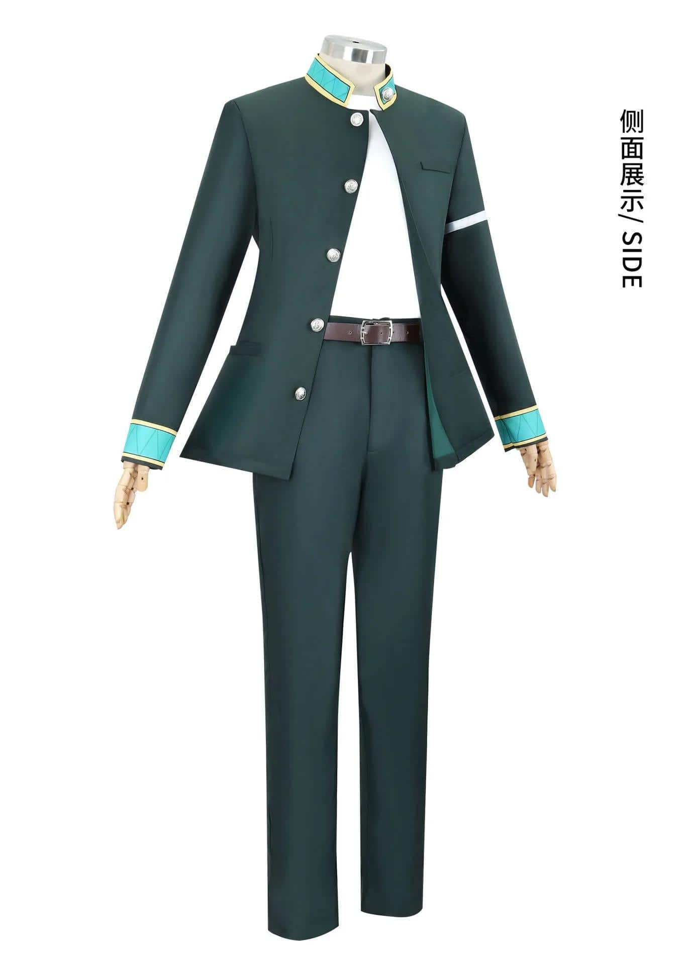 Haruka Sakura Cosplay Kostüm Wig Perücke Anime Wind Breaker Jacket School Uniform Coat Bofurin für Damen Herren Set 16