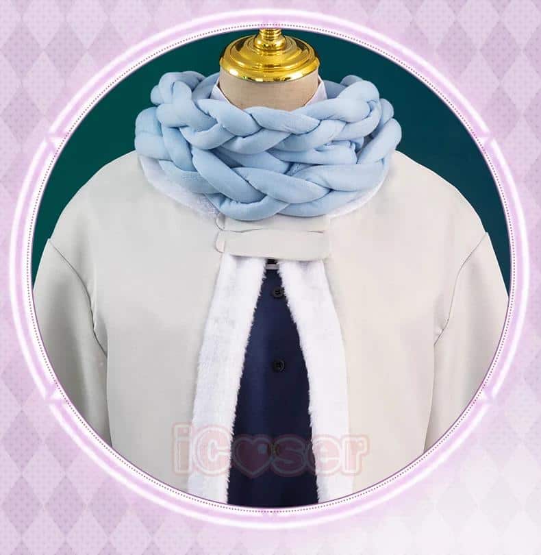 Anime Freeze Beyond Journey's End Fern Cosplay Costume Wig Dress Scarf Headwear Winter on The Northern Lands Women 15