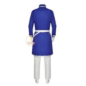 Himmel Cosplay Kostüm Wig Perücke Anime Frieren Beyond Journey's End Cloak Uniform Outfit Blue Hair Herren Damen 9