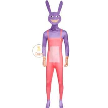 The Amazing Digital Circus Jax Cosplay Kostüm Cartoon Uniform Jumpsuit Pomni für Kids Adult Cosplay 9