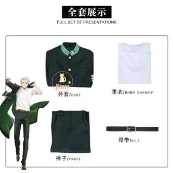 Anime WIND BREAKER Hajime Umemiya Cosplay Kostüm Wig Perücke Trench School Uniform Bofurin Haruka Sakura für Damen Herren 9