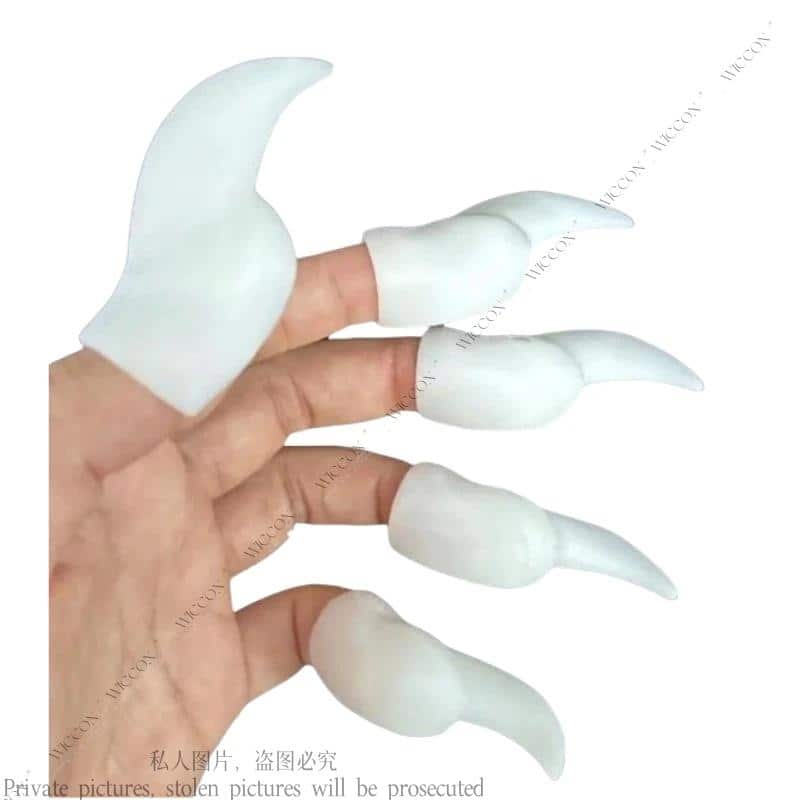 Anime Husk Cosplay Costume Wig Gloves And Claw Assembled Hazbin Cosplay Hotel Daemon Suit Prop Woman Man Set 26