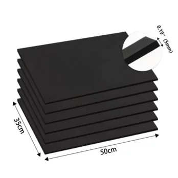 1pcs Thickness 1mm2mm3mm5mm10mm Eva Foam Sheets Sound-Absorbing Noise Spone Foam Craft Eva Sheets Handmade Model Making Material 10