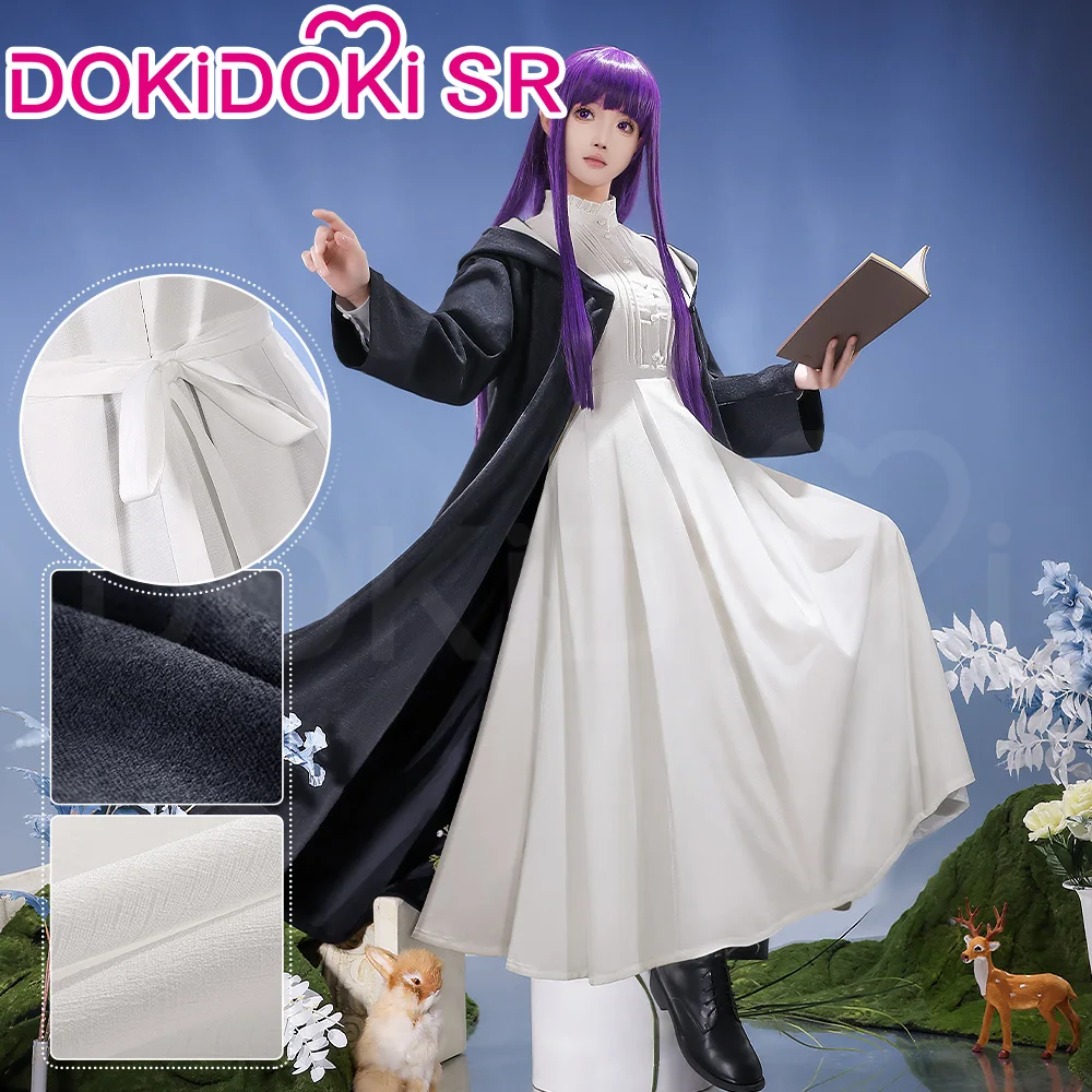 Fern Cosplay Costume Anime Frieren: Beyond Journey's End Cosplay DokiDoki-SR Women Costume Fern Cosplay Halloween 8 Fern Cosplay Costume Anime Frieren: Beyond Journey's End Cosplay DokiDoki-SR Women Costume Fern Cosplay Halloween 1