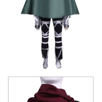 【Wetrose】In Stock Titan Cosplay Costume Final Season Jean Kirstein Levi Mikasa Ackerman Armin Connie Hange Zoë Eren 5