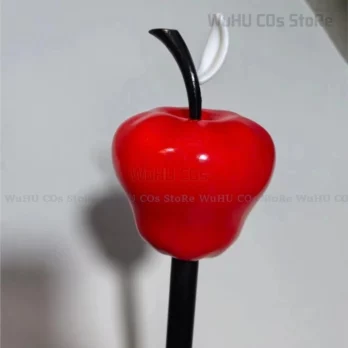 100cm Hazbin Lucifer Cosplay Hotel Morningstar Cosplay Lucifer Apple Stick Cosplay Weapon Prop Women Men Hallween Cosplay Prop 5