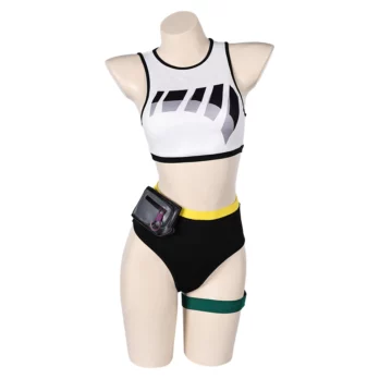 Valorant Cosplay JETT Fantasy Killjoy Costume Women Summer Sexy Swimsuit Jumpsuit Cloak Outfits Halloween Carnival Party Suit 6