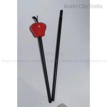 100cm Hazbin Lucifer Cosplay Hotel Morningstar Cosplay Lucifer Apple Stick Cosplay Weapon Prop Women Men Hallween Cosplay Prop 2