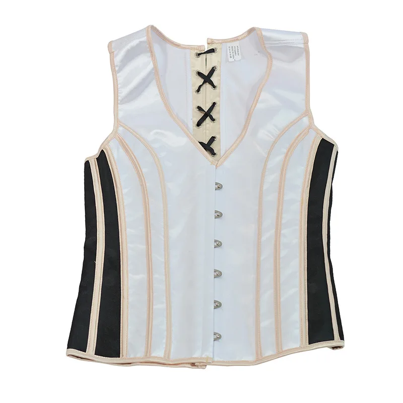 Men's Corset Tight Tops Male Corset Vest Flat Abdominal Fat Waist Girdle Push Up Body Shaper With Bones Tank Tops Costume 129 Men's Corset Tight Tops Male Corset Vest Flat Abdominal Fat Waist Girdle Push Up Body Shaper With Bones Tank Tops Costume 118