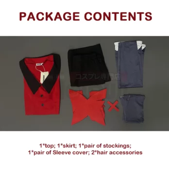 HOLOUN Haz Hotel Anime Vaggie Cosplay Costume Wig Top Skirt Long Silver Grey Rose Net Comb Cos Convention Halloween Gift 5