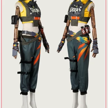 Game VALORANT Raze Cosplay Costume Shoes Tayane Alves Outfit Raze Cosplay Adult Women Men Costume For Hallowmas Carnival Party 4