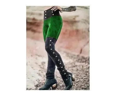 Ladies Medieval Renaissance Sexy Pirate Cosplay Costume Women Loose Beach Capris Band Trouser Harem Pants For Adult Plus Size 2